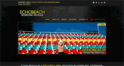Desktop Screenshot of echobeach.de